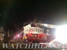 Granite Street Structure Fire April 19, 2014.